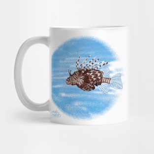 A zebra fish - scuba diving Mug